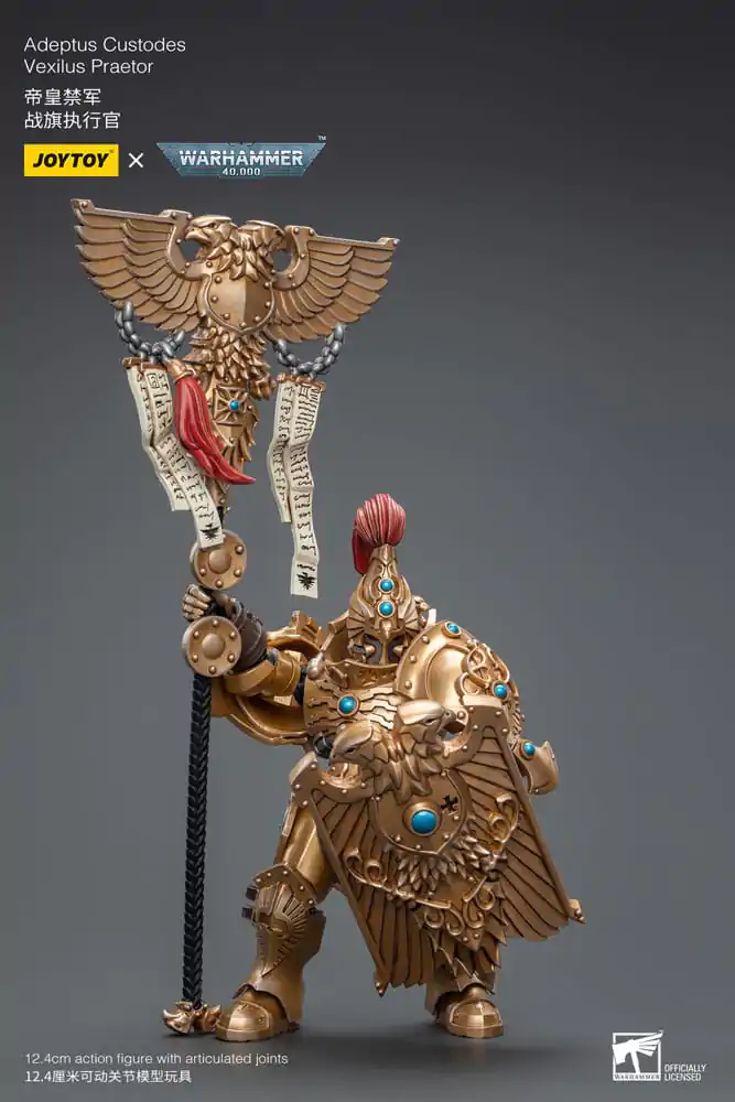 Warhammer 40k akčná figúrka 1/18 Adeptus Custodes Vexilus Praetor termékfotó