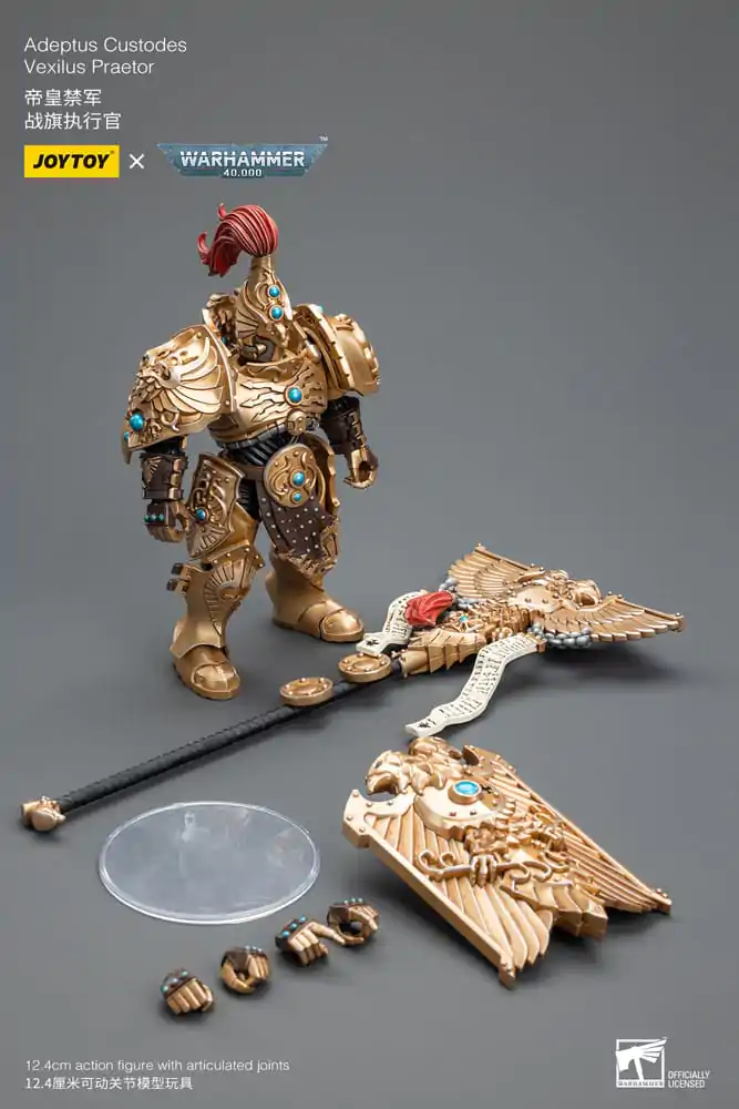 Warhammer 40k akčná figúrka 1/18 Adeptus Custodes Vexilus Praetor termékfotó