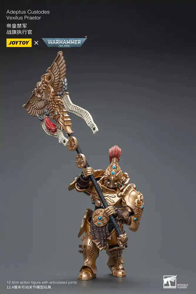 Warhammer 40k akčná figúrka 1/18 Adeptus Custodes Vexilus Praetor termékfotó