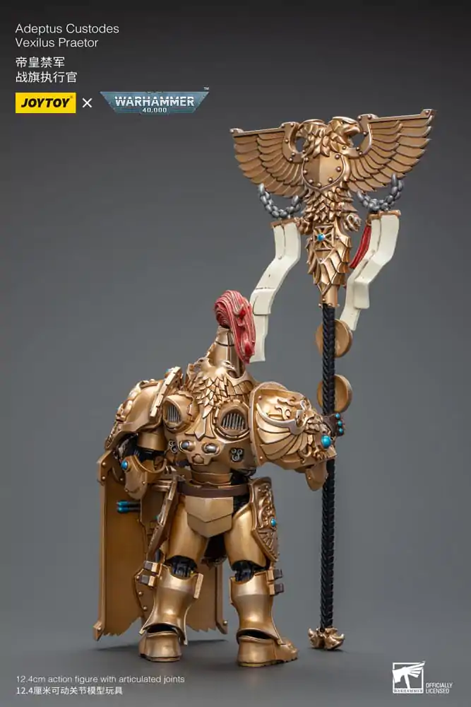 Warhammer 40k akčná figúrka 1/18 Adeptus Custodes Vexilus Praetor termékfotó