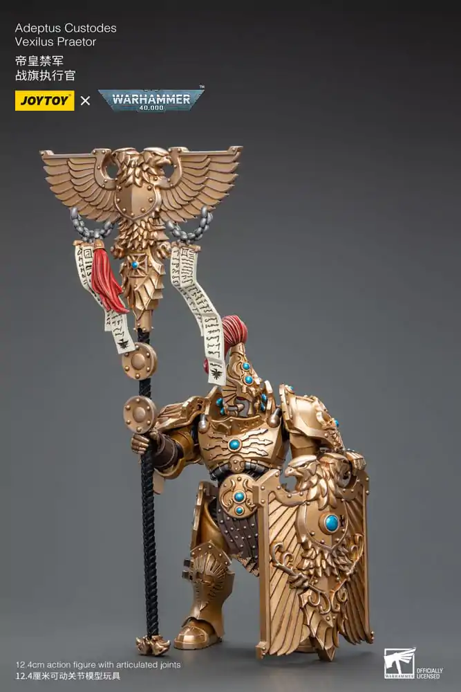 Warhammer 40k akčná figúrka 1/18 Adeptus Custodes Vexilus Praetor termékfotó