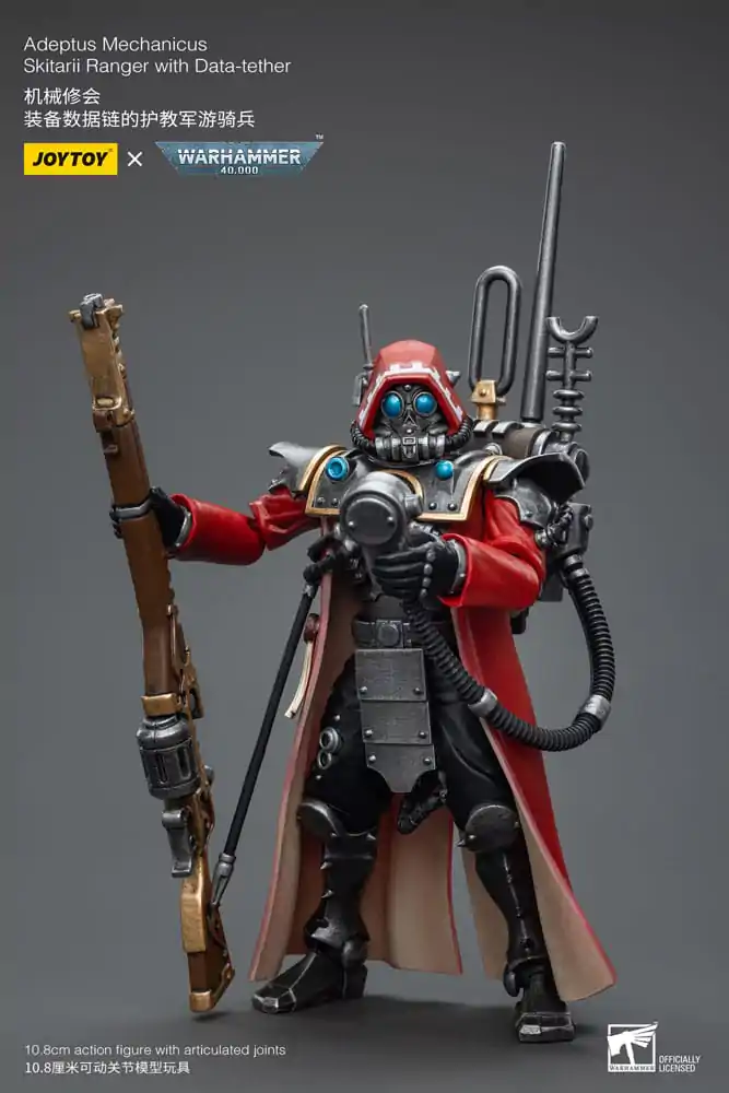 Warhammer 40k Akčná figúrka 1/18 Adeptus Mechanicus Skitarii Ranger s Data-tether produktová fotografia