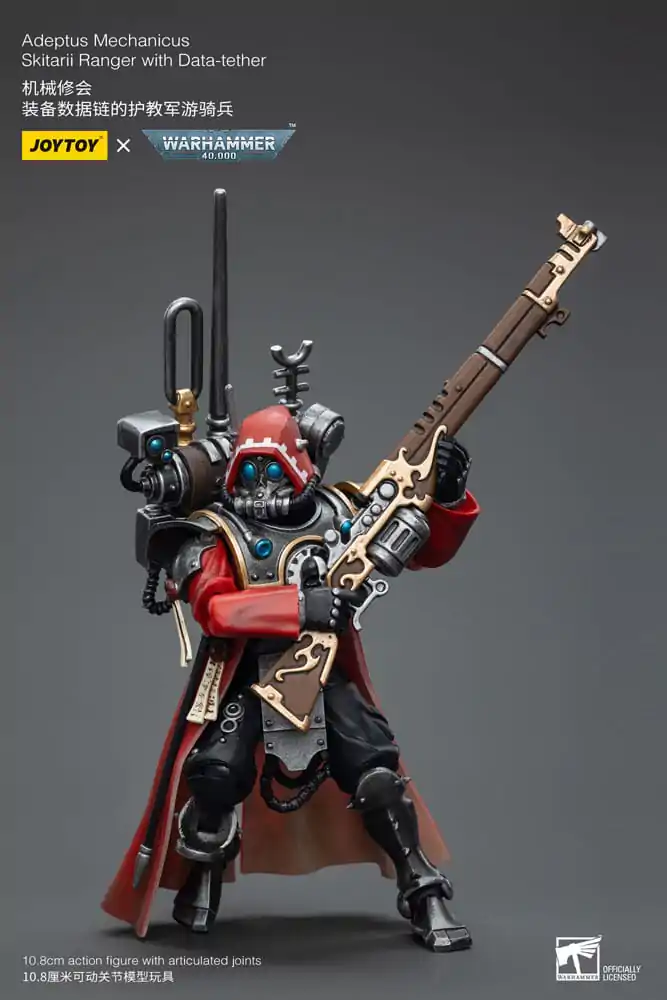 Warhammer 40k Akčná figúrka 1/18 Adeptus Mechanicus Skitarii Ranger s Data-tether produktová fotografia