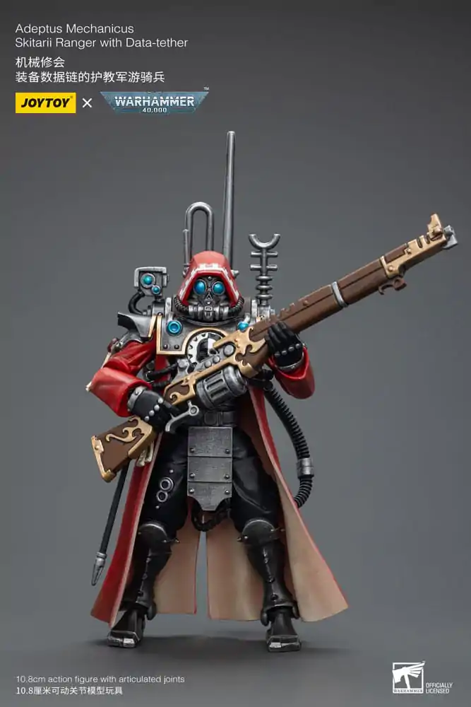Warhammer 40k Akčná figúrka 1/18 Adeptus Mechanicus Skitarii Ranger s Data-tether produktová fotografia