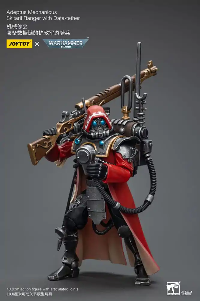 Warhammer 40k Akčná figúrka 1/18 Adeptus Mechanicus Skitarii Ranger s Data-tether produktová fotografia