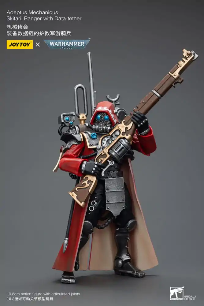 Warhammer 40k Akčná figúrka 1/18 Adeptus Mechanicus Skitarii Ranger s Data-tether produktová fotografia