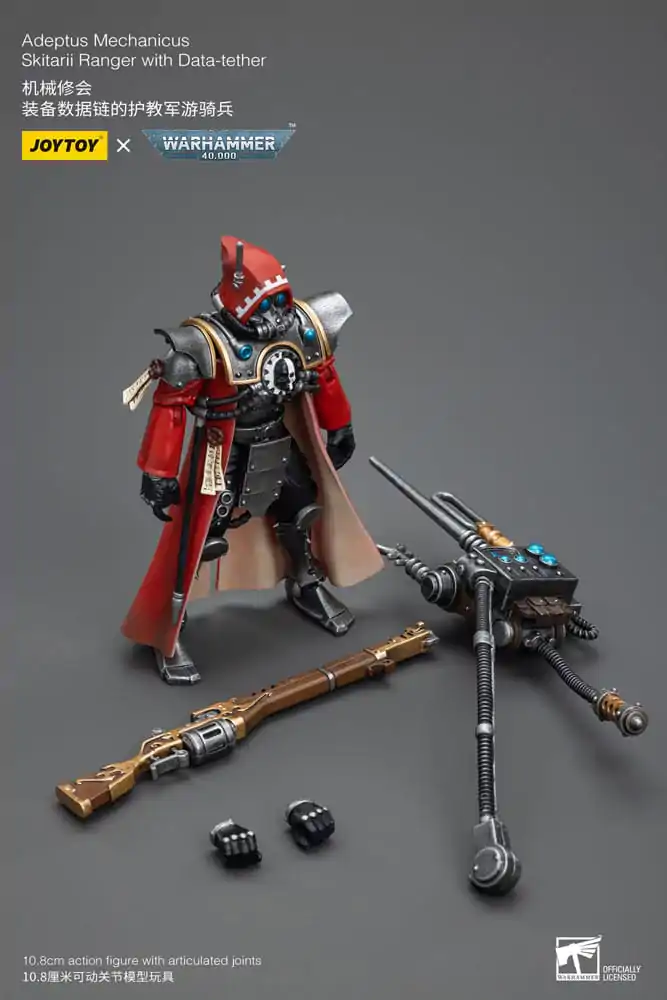 Warhammer 40k Akčná figúrka 1/18 Adeptus Mechanicus Skitarii Ranger s Data-tether produktová fotografia