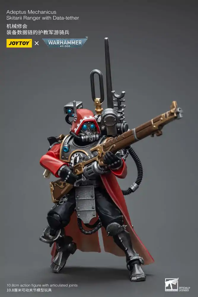 Warhammer 40k Akčná figúrka 1/18 Adeptus Mechanicus Skitarii Ranger s Data-tether produktová fotografia