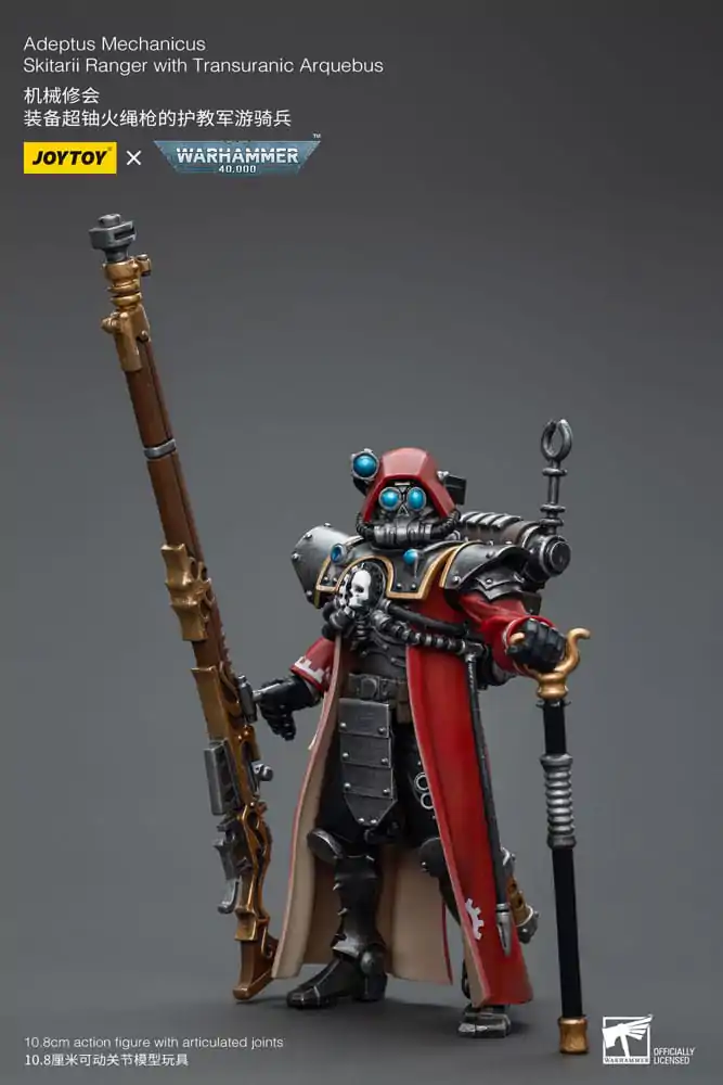 Akčná figúrka Warhammer 40k 1/18 Adeptus Mechanicus Skitarii Ranger s Transuranic Arquebus produktová fotografia