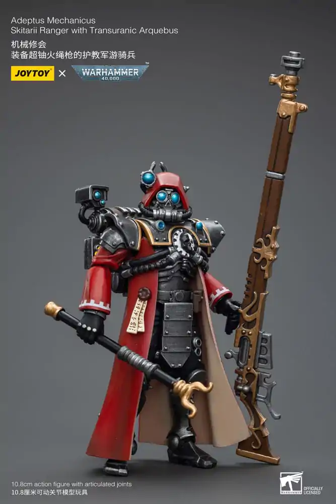 Akčná figúrka Warhammer 40k 1/18 Adeptus Mechanicus Skitarii Ranger s Transuranic Arquebus produktová fotografia