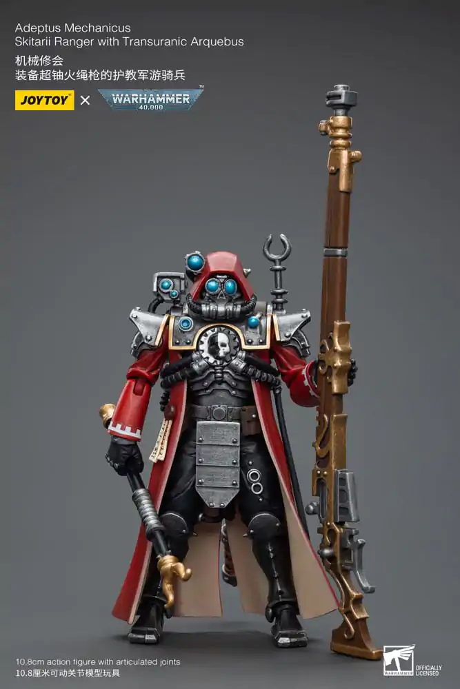 Akčná figúrka Warhammer 40k 1/18 Adeptus Mechanicus Skitarii Ranger s Transuranic Arquebus produktová fotografia