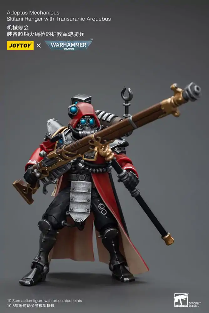 Akčná figúrka Warhammer 40k 1/18 Adeptus Mechanicus Skitarii Ranger s Transuranic Arquebus produktová fotografia