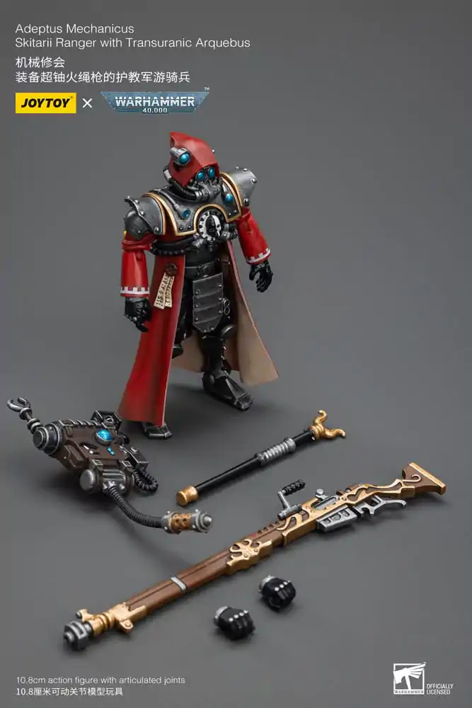 Akčná figúrka Warhammer 40k 1/18 Adeptus Mechanicus Skitarii Ranger s Transuranic Arquebus produktová fotografia