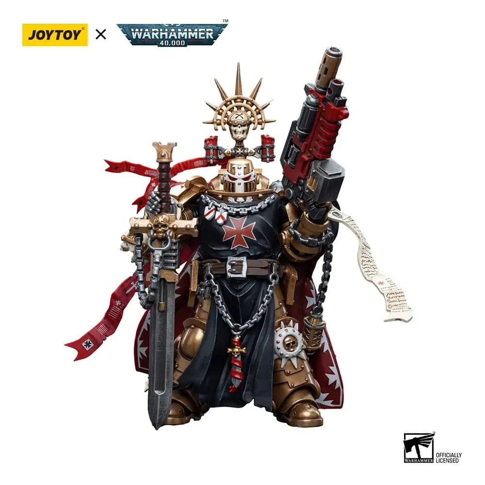 Warhammer 40k Akčná figúrka 1/18 Black Templars High Marshal Helbrecht 12 cm termékfotó