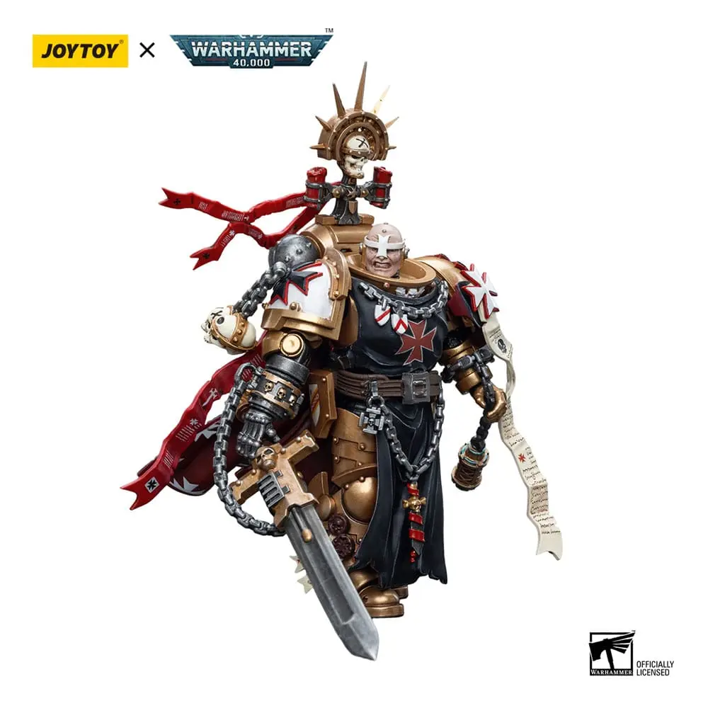 Warhammer 40k Akčná figúrka 1/18 Black Templars High Marshal Helbrecht 12 cm termékfotó