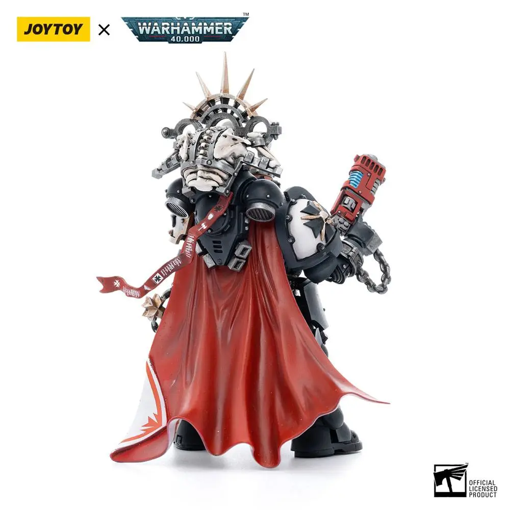 Warhammer 40k akčná figúrka 1/18 Black Templars Marshal Baldeckrath 12 cm produktová fotografia