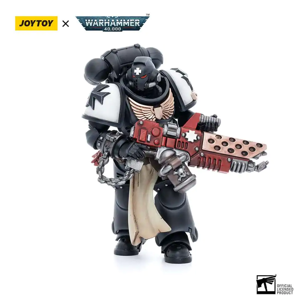 Warhammer 40k Akčná figúrka 1/18 Black Templars Primaris Initiate Brother Raemont 12 cm produktová fotografia