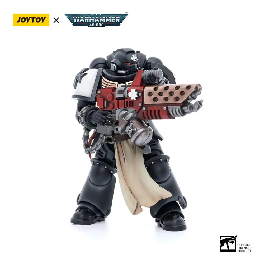 Warhammer 40k Akčná figúrka 1/18 Black Templars Primaris Initiate Brother Raemont 12 cm produktová fotografia