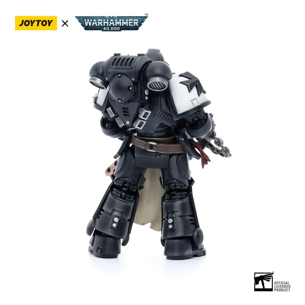 Warhammer 40k Akčná figúrka 1/18 Black Templars Primaris Initiate Brother Raemont 12 cm produktová fotografia