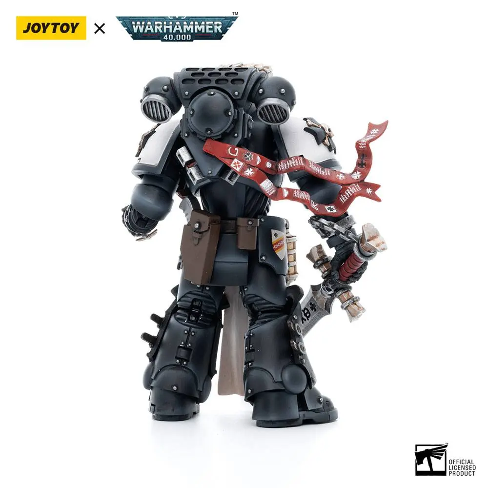 Warhammer 40k Akčná figúrka 1/18 Black Templars The Emperors Champion Rolantus 12 cm termékfotó