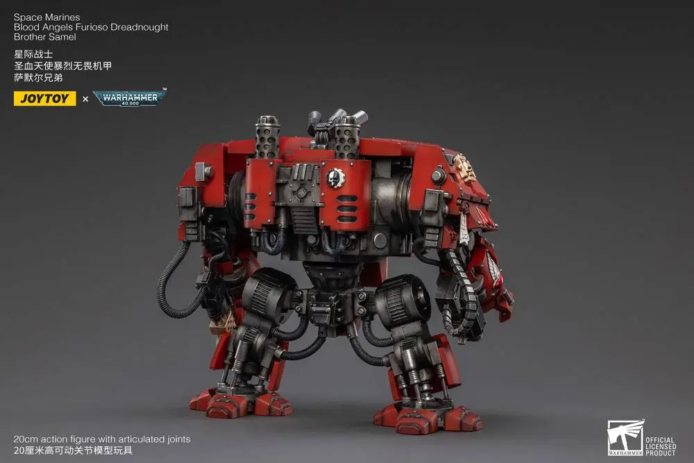 Warhammer 40k Akčná figúrka 1/18 Blood Angels Furioso Dreadnought Brother Samel 20 cm termékfotó