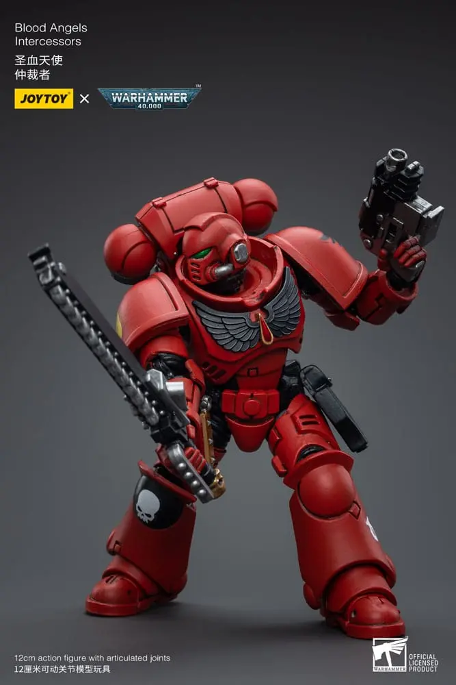 Warhammer 40k Action Figure 1/18 Blood Angels Intercessors 12 cm termékfotó