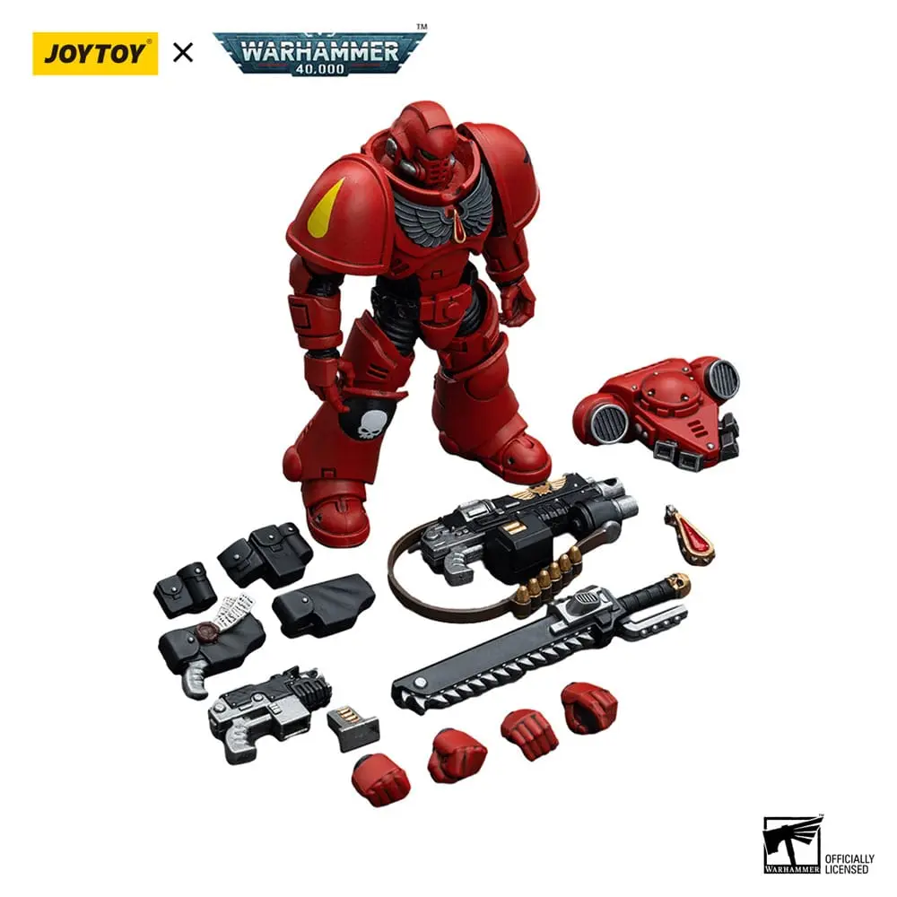 Warhammer 40k Action Figure 1/18 Blood Angels Intercessors 12 cm termékfotó