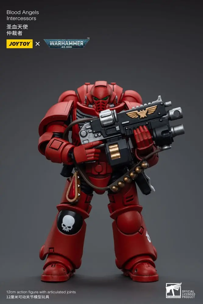 Warhammer 40k Action Figure 1/18 Blood Angels Intercessors 12 cm termékfotó