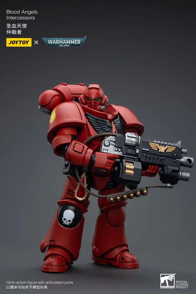 Warhammer 40k Action Figure 1/18 Blood Angels Intercessors 12 cm termékfotó