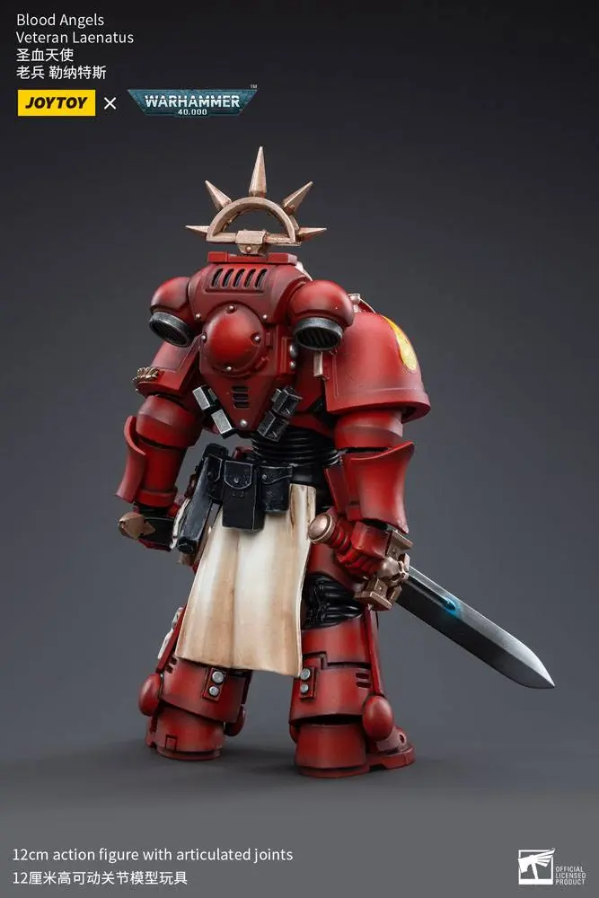 Warhammer 40k Akčná figúrka 1/18 Blood Angels Veteran Laenatus 12 cm termékfotó