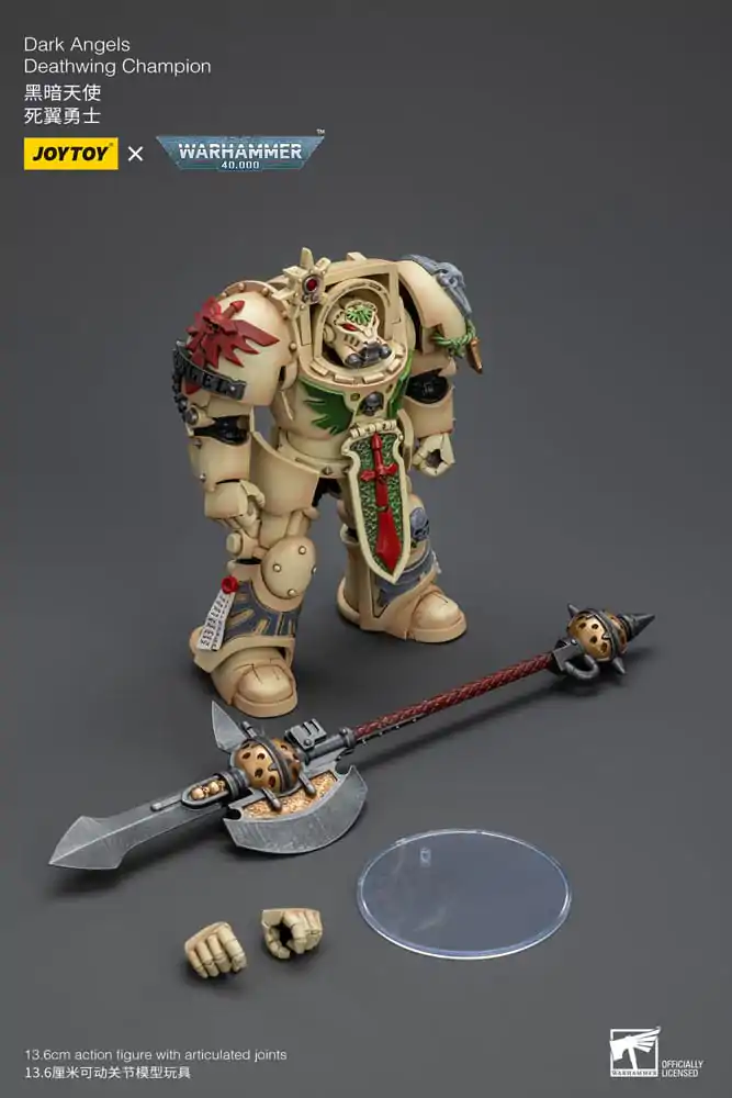 Warhammer 40k Akčná Figúrka 1/18 Dark Angels Deathwing Champion 12 cm produktová fotografia