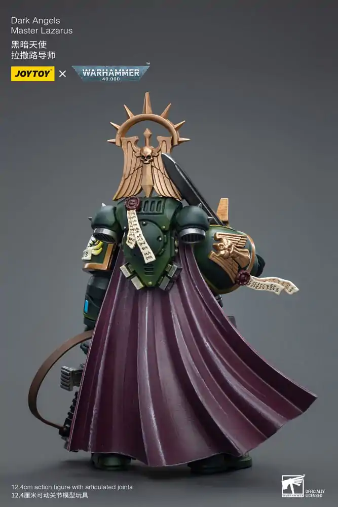 Warhammer 40k Akčná figúrka 1/18 Dark Angels Master Lazarus 12 cm termékfotó