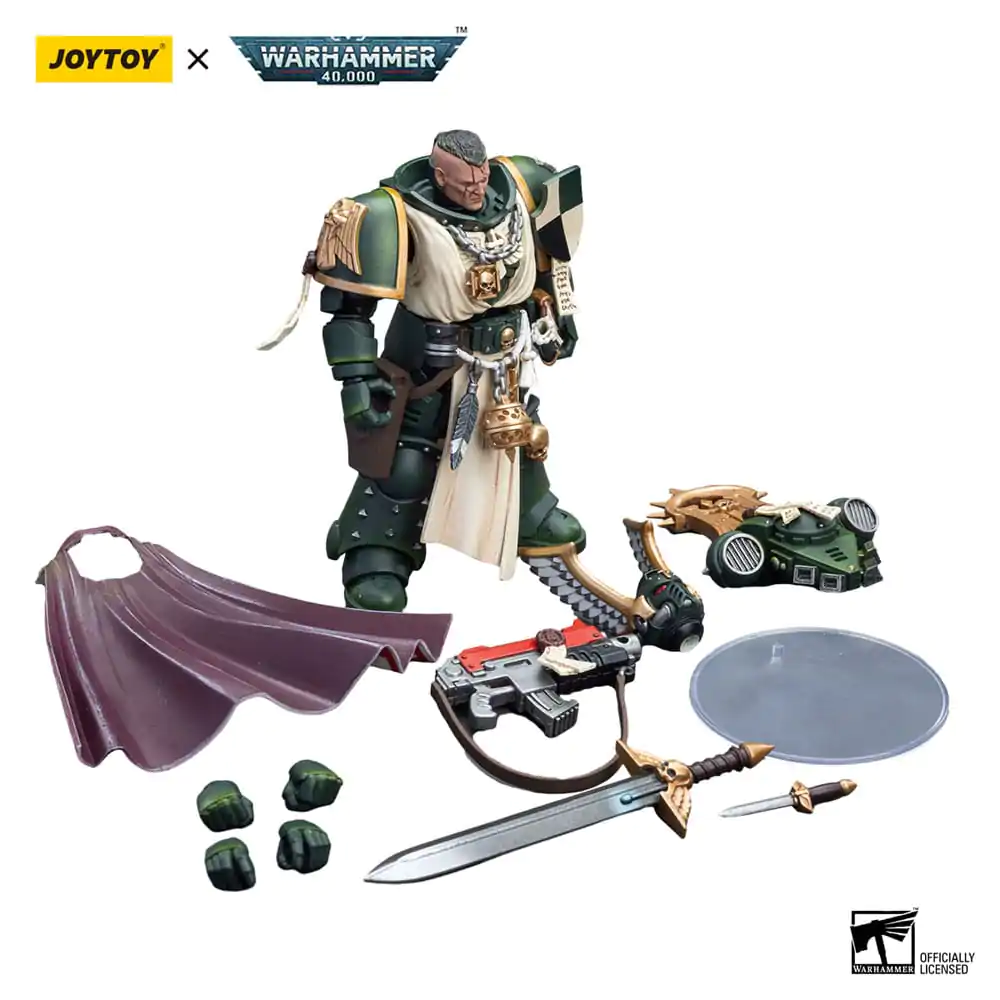 Warhammer 40k Akčná figúrka 1/18 Dark Angels Master Lazarus 12 cm termékfotó