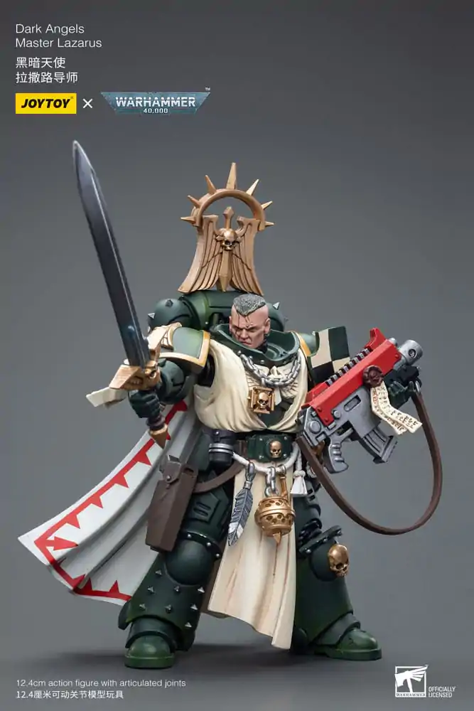 Warhammer 40k Akčná figúrka 1/18 Dark Angels Master Lazarus 12 cm termékfotó