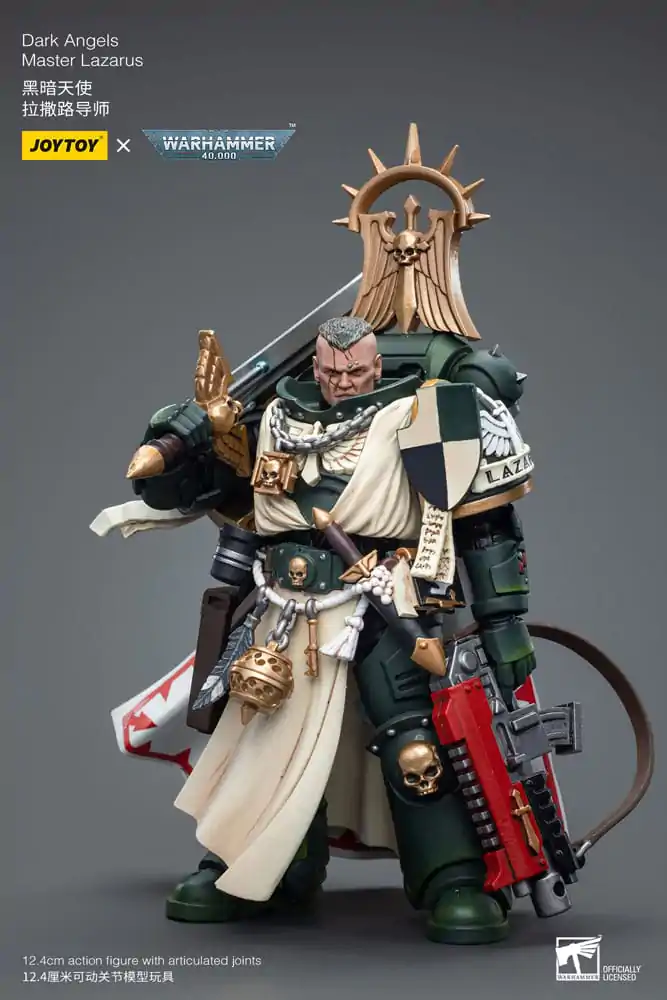 Warhammer 40k Akčná figúrka 1/18 Dark Angels Master Lazarus 12 cm termékfotó