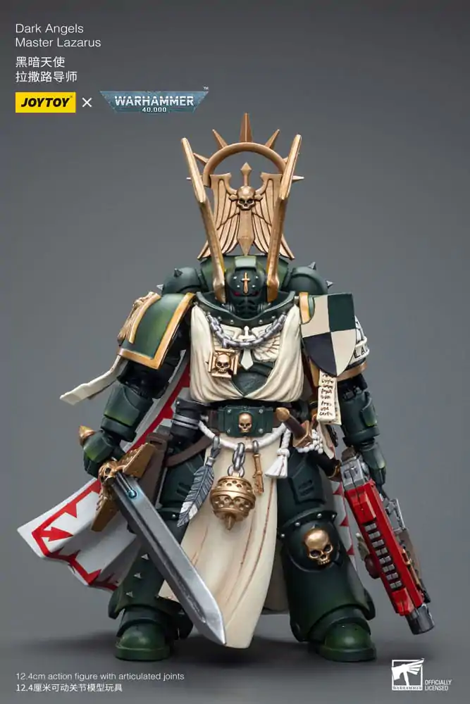 Warhammer 40k Akčná figúrka 1/18 Dark Angels Master Lazarus 12 cm termékfotó