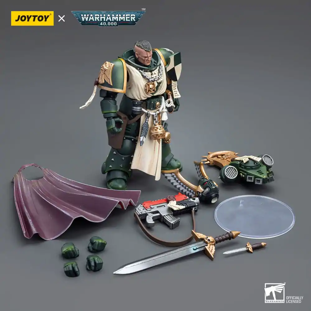 Warhammer 40k Akčná figúrka 1/18 Dark Angels Master Lazarus 12 cm termékfotó