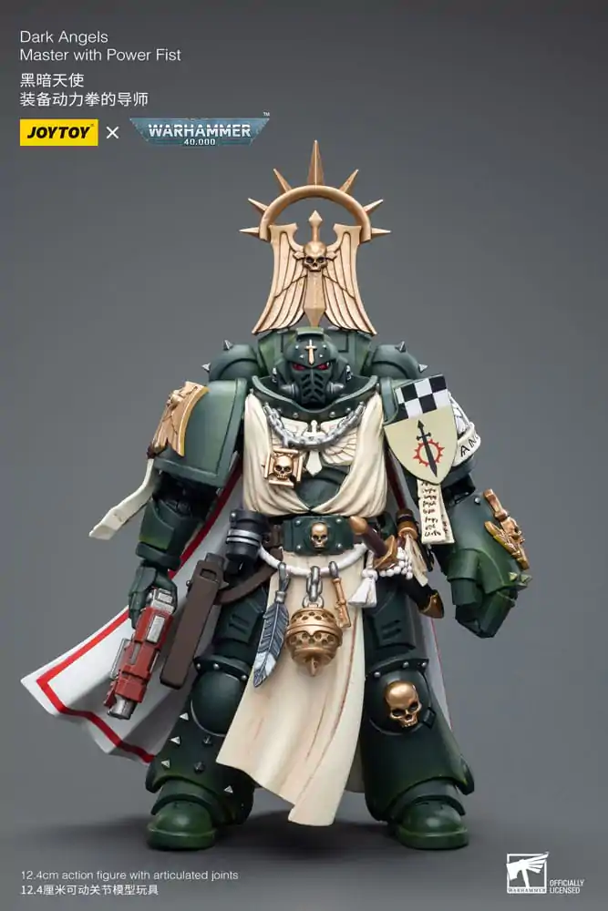 Warhammer 40k Akčná figúrka 1/18 Dark Angels Master with Power Fist 12 cm termékfotó