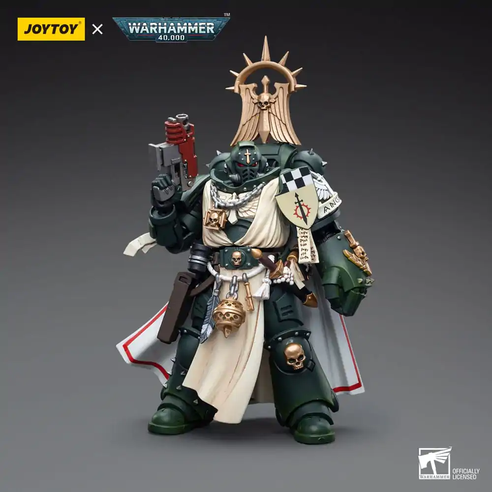 Warhammer 40k Akčná figúrka 1/18 Dark Angels Master with Power Fist 12 cm termékfotó