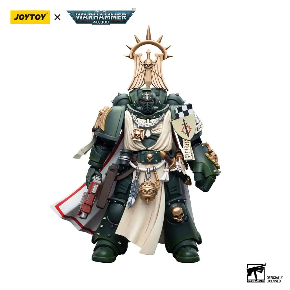 Warhammer 40k Akčná figúrka 1/18 Dark Angels Master with Power Fist 12 cm termékfotó