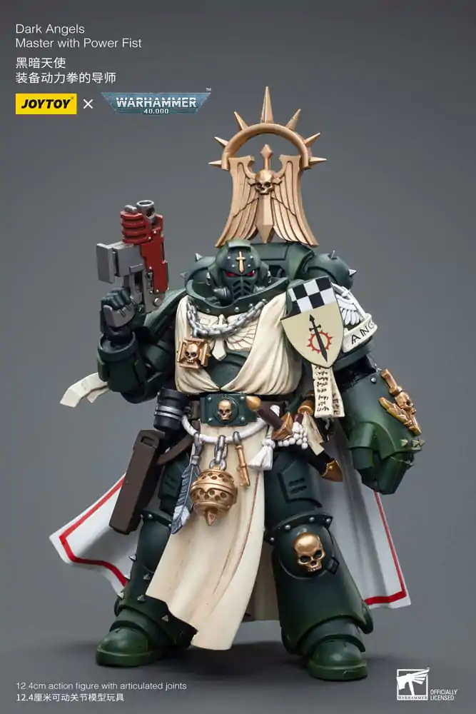 Warhammer 40k Akčná figúrka 1/18 Dark Angels Master with Power Fist 12 cm termékfotó