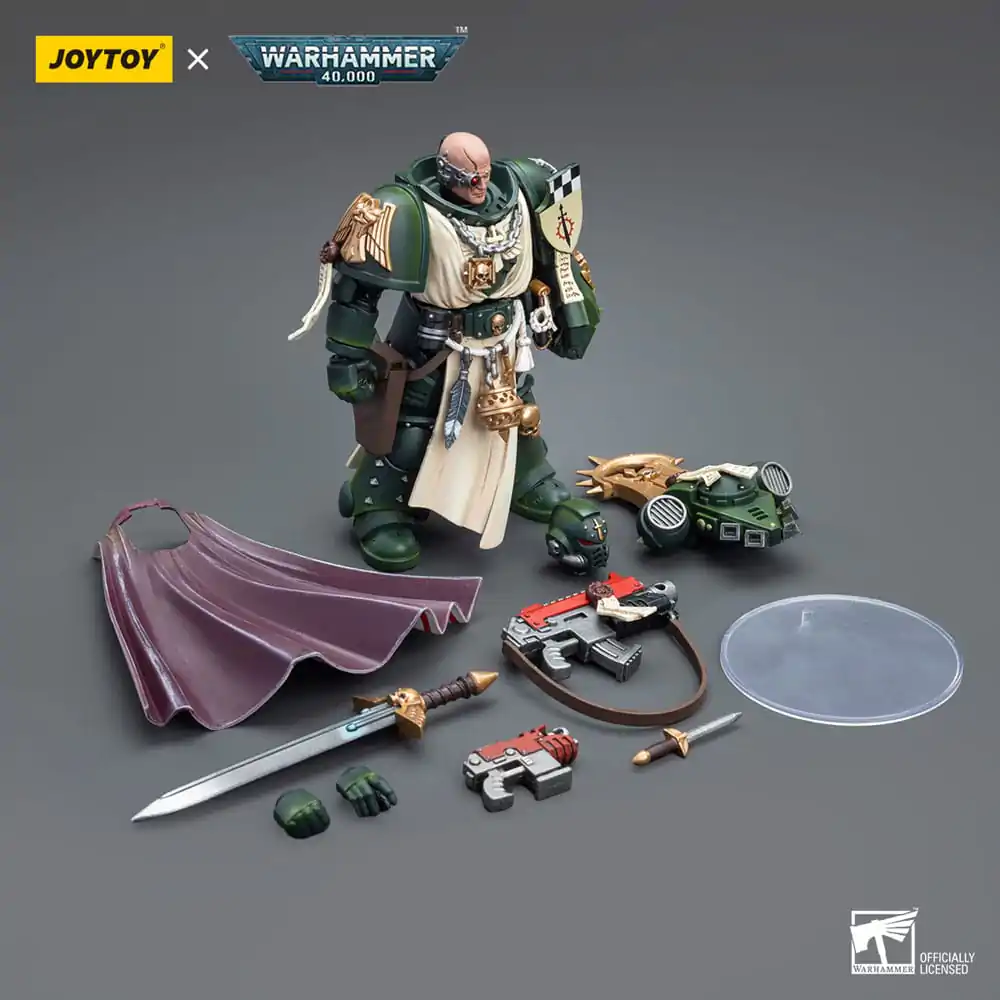 Warhammer 40k Akčná figúrka 1/18 Dark Angels Master with Power Fist 12 cm termékfotó