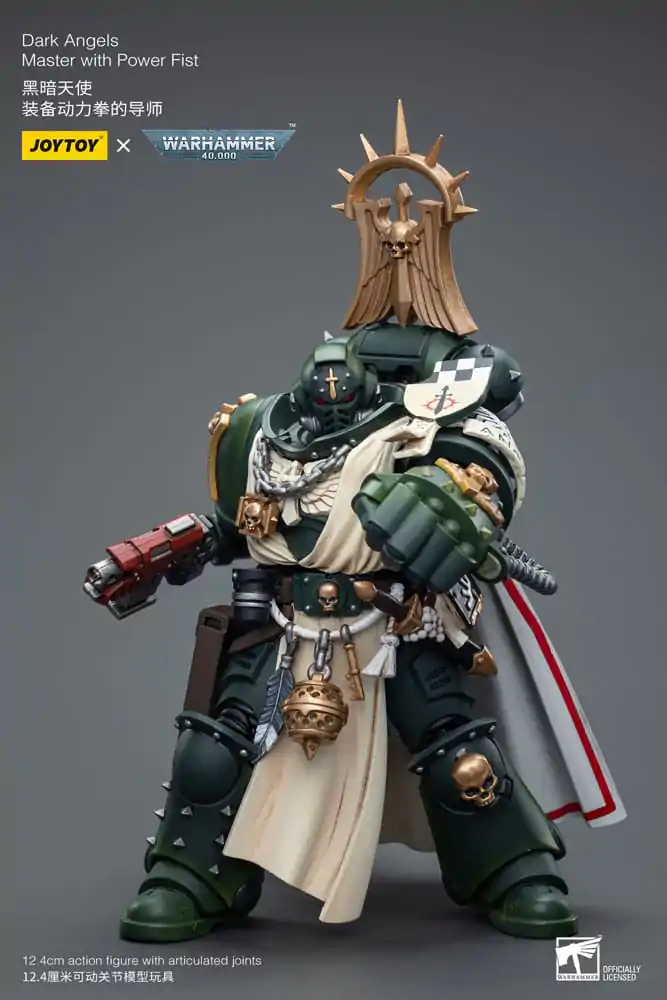 Warhammer 40k Akčná figúrka 1/18 Dark Angels Master with Power Fist 12 cm termékfotó