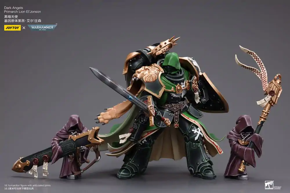 Warhammer 40k Akčná figúrka 1/18 Dark Angels Primarch Lion El' Jonson 18 cm produktová fotografia