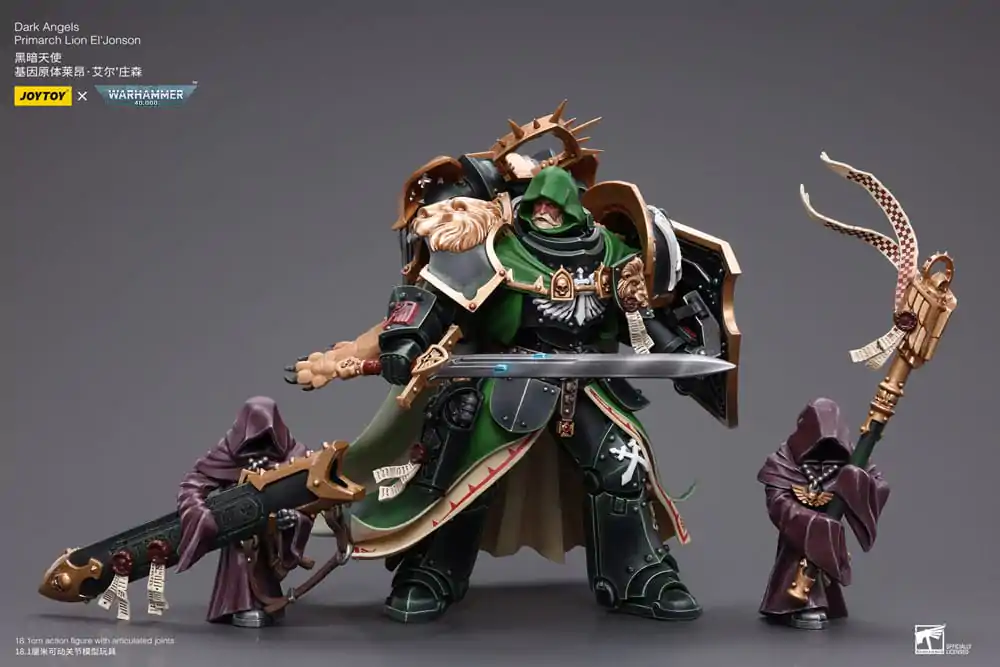 Warhammer 40k Akčná figúrka 1/18 Dark Angels Primarch Lion El' Jonson 18 cm produktová fotografia