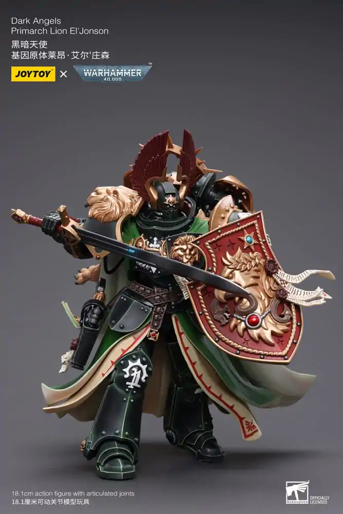 Warhammer 40k Akčná figúrka 1/18 Dark Angels Primarch Lion El' Jonson 18 cm produktová fotografia