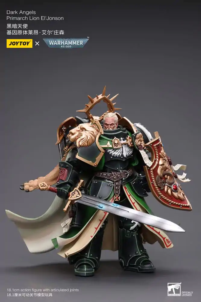 Warhammer 40k Akčná figúrka 1/18 Dark Angels Primarch Lion El' Jonson 18 cm produktová fotografia