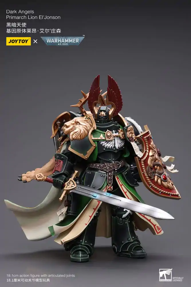 Warhammer 40k Akčná figúrka 1/18 Dark Angels Primarch Lion El' Jonson 18 cm produktová fotografia