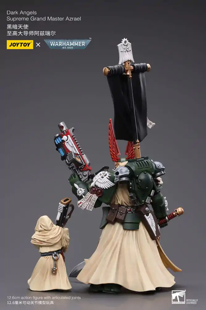 Warhammer 40k akčná figúrka 1/18 Dark Angels Supreme Grand Master Azrael 13 cm termékfotó