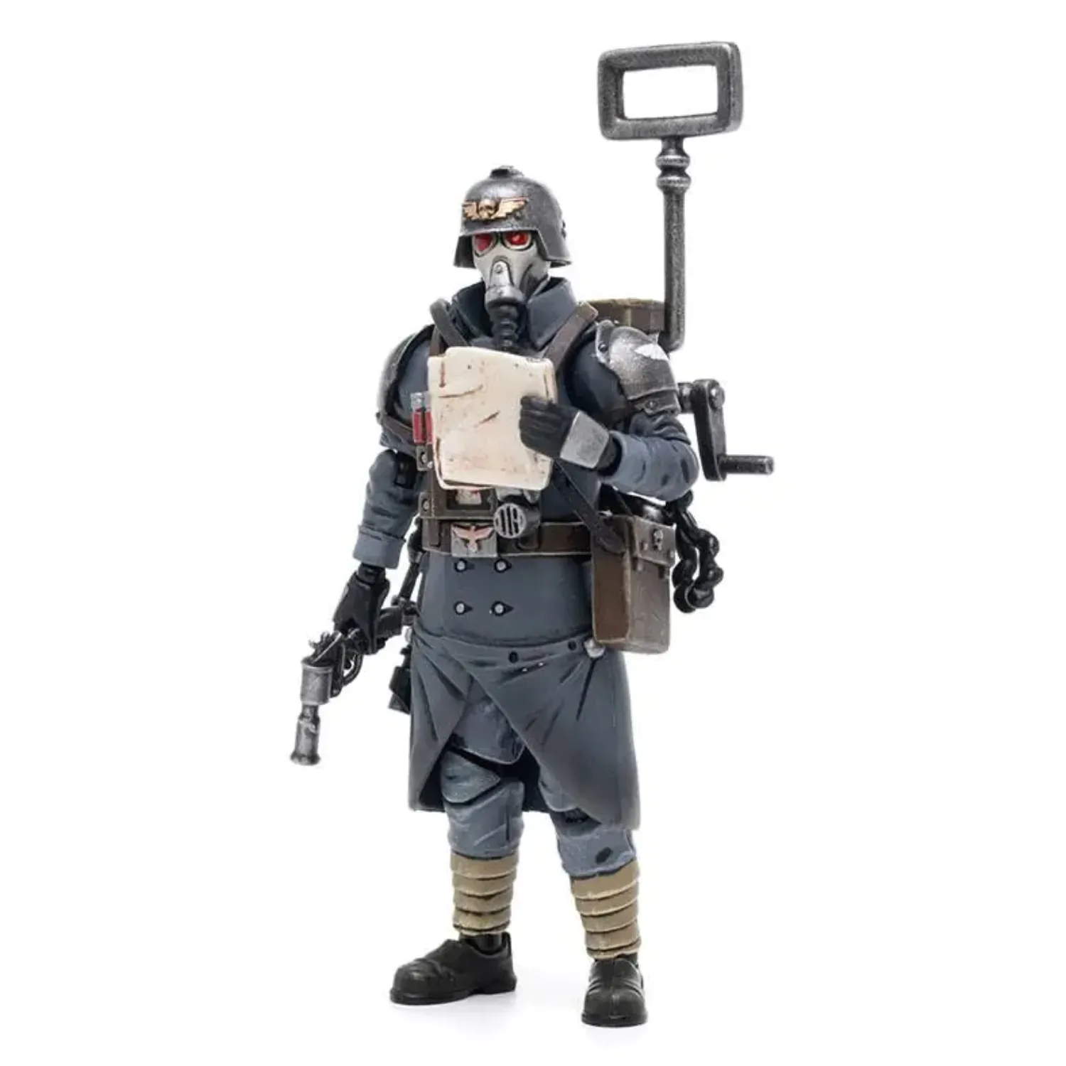Warhammer 40k akčná figúrka 1/18 Death Korps of Krieg Veteran Squad Guardsman Communications Specialist 10 cm produktová fotografia